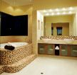 简约风格房屋室内家庭浴室装修效果图片