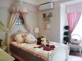 70平米两居室卧室装修 床缦装修效果图片