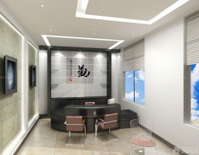 辦公室內(nèi)裝潢 小辦公室裝修效果圖片
