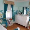 现代风格绿色儿童房卧室内装修设计图