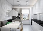 北欧风格小复式房子厨房装修效果图 