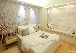 小戶型房屋裝修效果圖 床頭背景墻裝修效果圖片