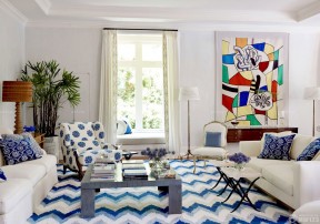 简单房屋装修效果图 地中海风格地毯图片