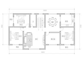 家裝90平方米別墅室內設計圖紙