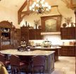 古典美式风格室内装修厨房设计方案