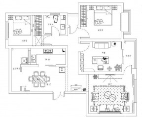 自建房屋150平米别墅户型图设计