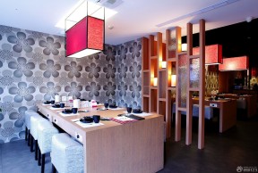 现代欧式室内餐厅装修大花壁纸大全
