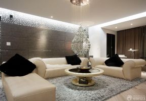 现代室内组合沙发装修与设计效果图片