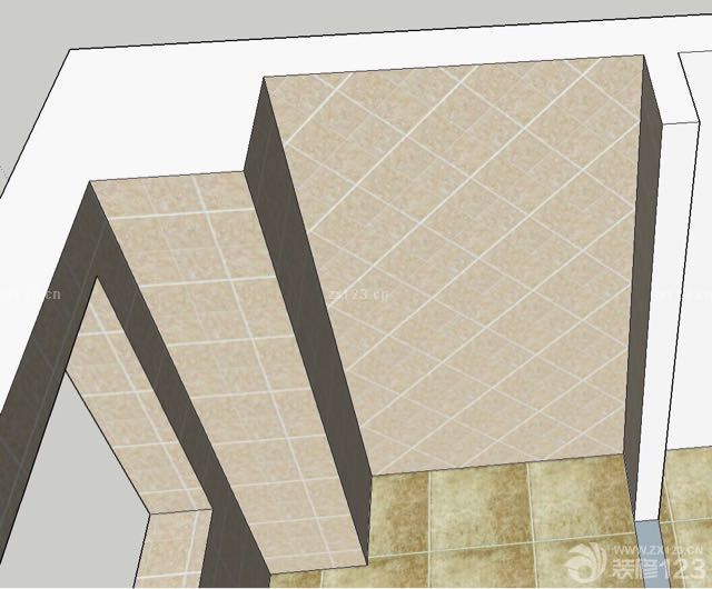 依诺瓷砖设计师画图速度不是一般的快 改了好几次 最终敲定。