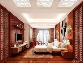 中式室內(nèi)裝修效果圖大全 臥室吊頂設(shè)計(jì)
