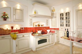 欧式装潢设计效果图 开放式厨房
