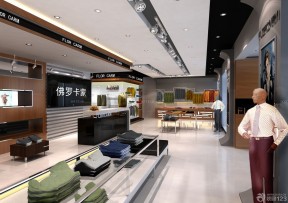 高檔室內(nèi)裝修 男裝店面裝修效果圖