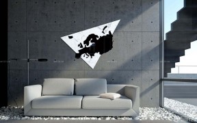 時(shí)尚簡(jiǎn)約裝修效果圖 沙發(fā)背景墻裝修效果圖片