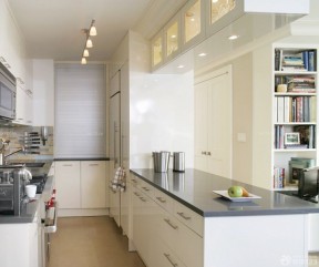 90平米房屋厨房装修效果图 半敞开式厨房装修效果图