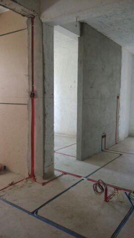 好開心，水電走完了。特別感謝監(jiān)理，在他們的驗(yàn)收下，對(duì)水電這塊的知識(shí)也逐漸有了些了解，也給了我很多建議，在驗(yàn)收過程中他們非常的細(xì)心認(rèn)真，讓我這個(gè)什么都不懂的業(yè)主很是寬心，謝謝你們了！