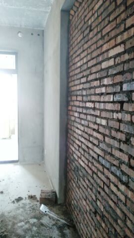 正式開始了沒一周，也就兩三天墻就起來了，于是去了三回，看到小臥室墻面有個凹槽，覺得怪別扭，和王哥聯(lián)系，這一聯(lián)系就是停不了了。王哥本來說第二天親自和我們說利弊，但中午吃飯越來越覺得別扭難看，加上老公媽媽也覺得別扭，于是在我們倆個的一再討論中，下午又去了趟，當(dāng)即打了十來個電話，最終也不聽利弊了，直接讓他找平，次日不放心又去看了下，中終于滿意了，心想他說的一共十公分的墻找平就變小變暗了也沒覺得呀，頂多后面門安裝上不能關(guān)到里面而是直角九十度，那也沒多大影響嗎，總比一直覺得怪好，哪怕后期做裝飾，也覺得，沒見過誰家墻壁還有斷層！<br>