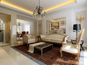 80平米小户型客厅家具摆放 欧式风格客厅装饰
