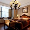 140平米奢华欧式卧室飘窗沙发装修效果图片