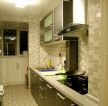 家装90平三房房屋厨房墙面瓷砖装修效果图 