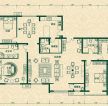 大戶型四室兩廳室內(nèi)平面圖設(shè)計(jì)