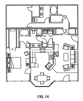 经典三房两厅平面图设计