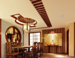 三室兩廳餐廳裝修效果圖 家裝吊頂設(shè)計效果圖
