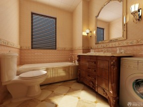 80平米房屋装修设计效果图 浴室柜装修效果图片