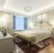 欧式家庭室内双人床装潢装修效果图片