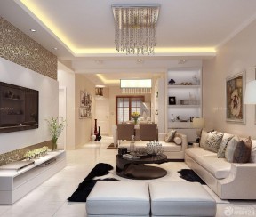 90平現(xiàn)代簡(jiǎn)約裝修效果圖 室內(nèi)客廳裝修效果圖大全