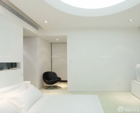 90平現(xiàn)代簡約裝修效果圖 白色墻面裝修效果圖片