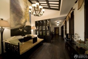 新中式風(fēng)格起居室效果圖欣賞