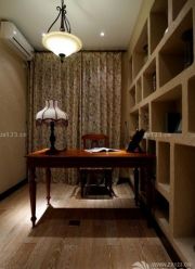 美式古典風(fēng)格書房裝修效果圖大全