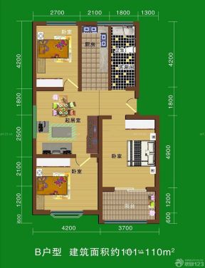 自建房屋設(shè)計(jì)圖三室一廳參考