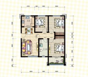 超好房屋設(shè)計(jì)圖三室一廳中小戶型設(shè)計(jì)