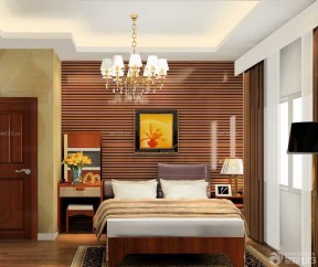 90平方房屋装修设计图 卧室床头背景墙