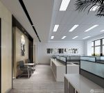 现代风格设计90平米办公室装修图