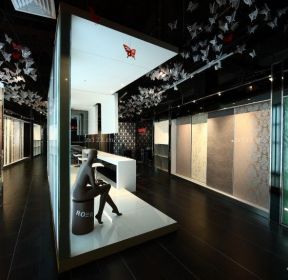 110平米壁纸店面装修效果图片-每日推荐