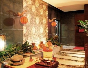 125平米房子中式風(fēng)格裝修效果圖片
