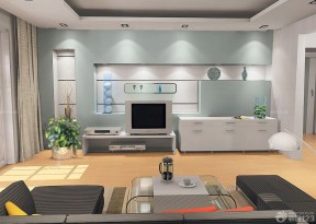兩室一廳客廳裝修效果圖大全2020圖片 創(chuàng)意電視背景墻