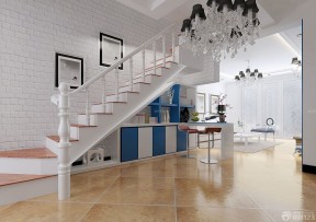 精美简欧式风格复式房楼梯设计