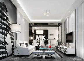 90平米家裝設(shè)計 客廳墻面裝修效果圖片