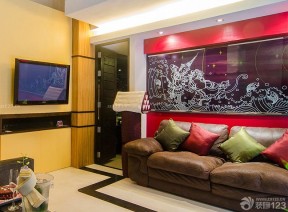 復(fù)式客廳裝修效果圖欣賞 客廳沙發(fā)背景墻效果圖