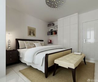 欧式古典风格两房两厅小户型卧室装修图