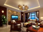 新中式客厅家具摆放装修效果图片