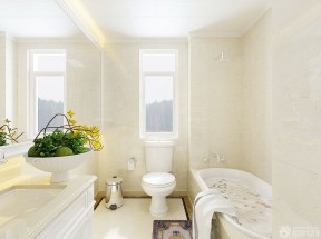 60平米两室一厅小户型装修效果图 按摩浴缸装修效果图片