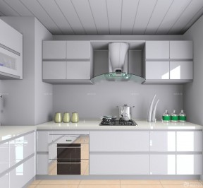 90平米小户型厨房装修效果图 现代风格