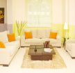 80平方米二手房客厅组合沙发装修效果图片