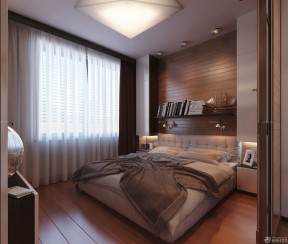 90平方米小三房装修效果图 卧室床头背景墙