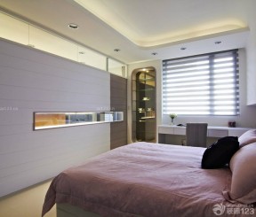 90平米三居室裝修 臥室背景墻裝修效果圖大全