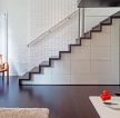 简易80平米复式楼楼梯设计装修效果图